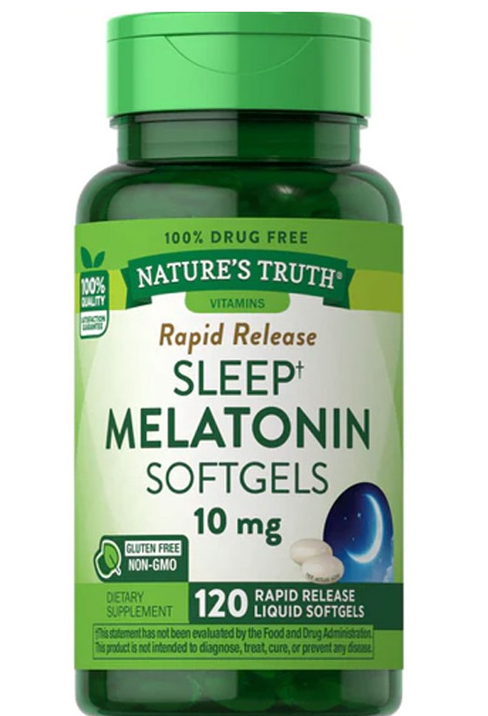 MELATONIN 10 MG - 120 SOFTGELS MELATONIN 10 MG - 120 SOFTGELS